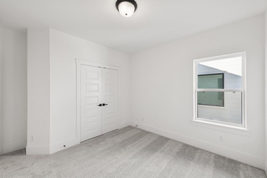 Spacious, unfurnished interior of a new home in Easthaven at Bridgeland Central - Vision Collection, Cypress (Image 33). Spacious, unfurnished interior of a new home in Easthaven at Bridgeland Central - Vision Collection, Cypress (Image 33).