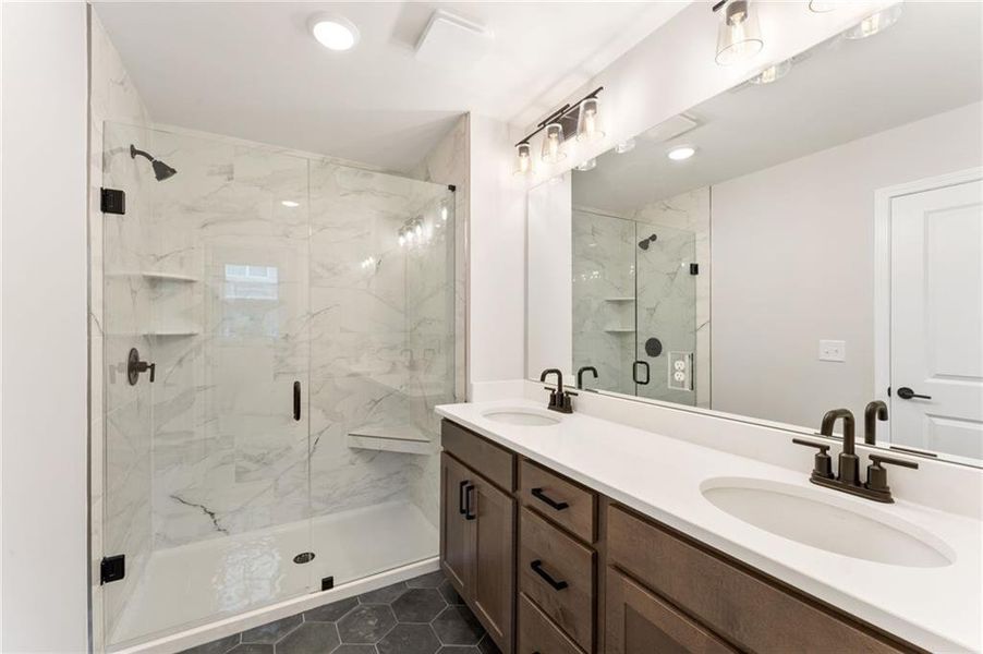 Furnished interior view inside a new home in East Park Village, Kennesaw (Image 6).