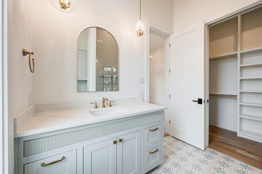 Furnished interior view inside a new home in Fleming Pointe, Fort Worth (Image 14).