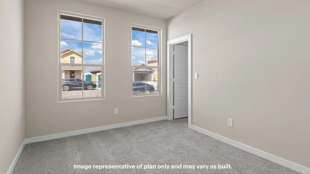 Spacious, unfurnished interior of a new home in Yukon Ridge, Odessa (Image 16).