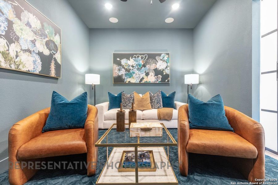 Furnished interior view inside a new home in The Ranches at Creekside, Boerne (Image 8). Furnished interior view inside a new home in The Ranches at Creekside, Boerne (Image 8).