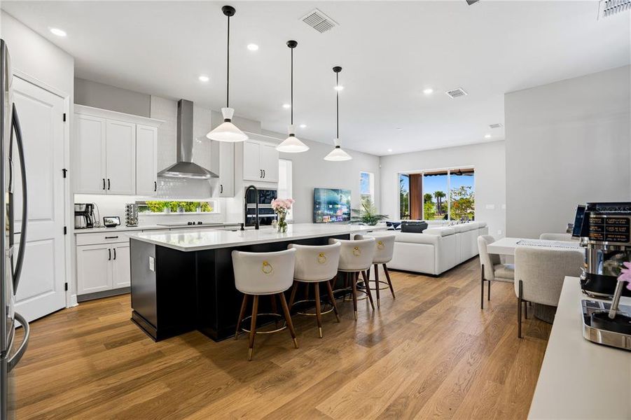 Furnished interior view inside a new home in Laureate Park (Craft Homes), Orlando (Image 6). Furnished interior view inside a new home in Laureate Park (Craft Homes), Orlando (Image 6).