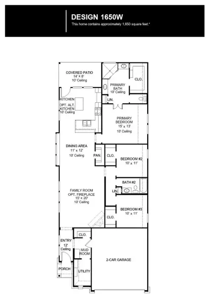 2D floor plan layout of this home in Jordan Ranch, Fulshear, TX (Image 2). 2D floor plan layout of this home in Jordan Ranch, Fulshear, TX (Image 2).