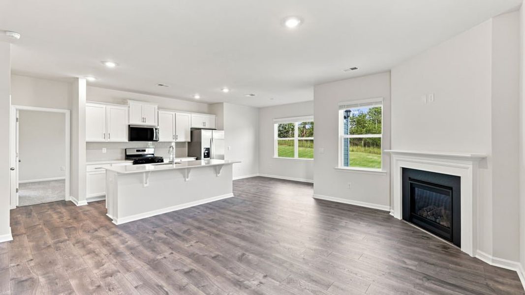 Spacious, unfurnished interior of a new home in Woodglen, Piedmont (Image 24). Spacious, unfurnished interior of a new home in Woodglen, Piedmont (Image 24).