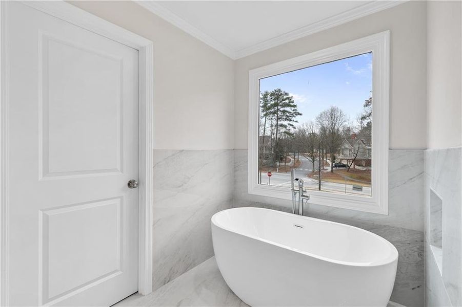 Furnished interior view inside a new home in , Covington (Image 9).