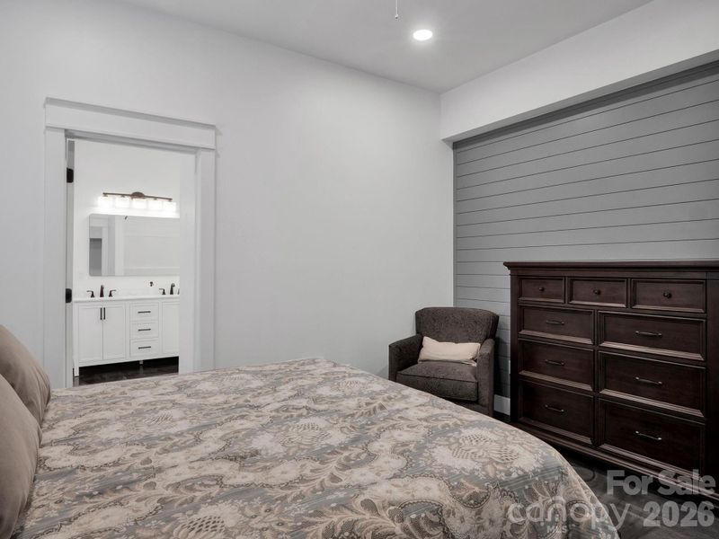 Furnished interior view inside a new home in , Clover (Image 25).