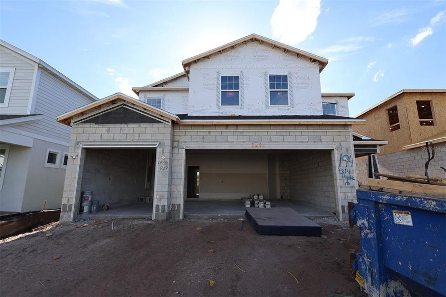 In-progress construction of a new home in Center Lake on the Park, St. Cloud, FL (Image 20). In-progress construction of a new home in Center Lake on the Park, St. Cloud, FL (Image 20).