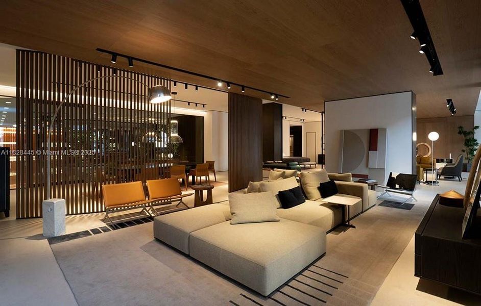 Furnished interior view inside a new home in , Delray Beach (Image 3).