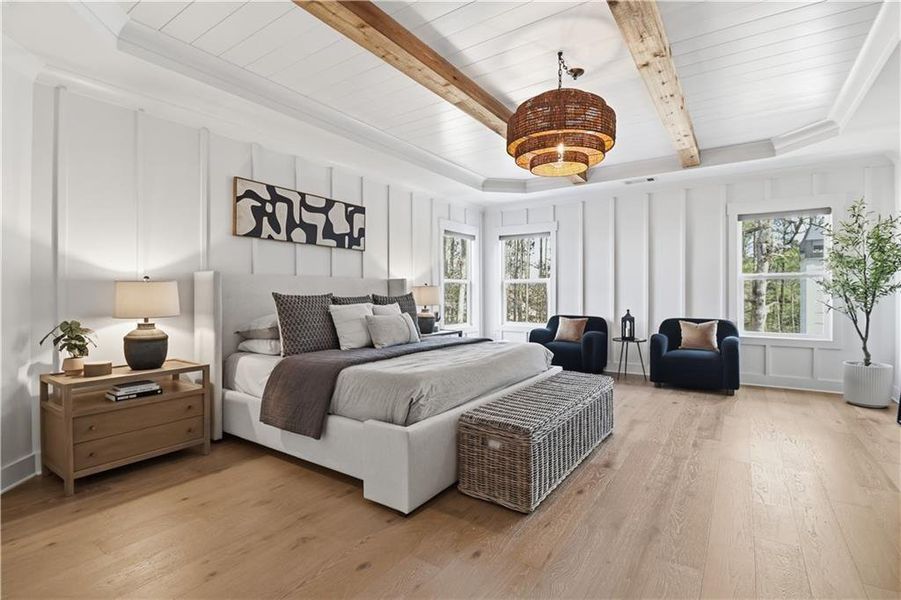 Furnished interior view inside a new home in , Woodstock (Image 32).