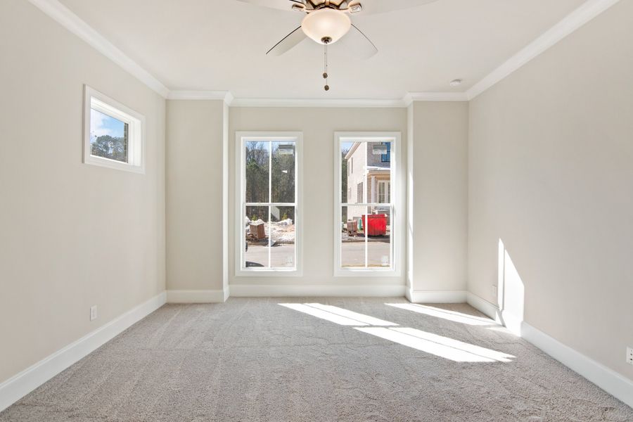 Representative unfurnished interior of a home built from the The Hillsdale by The Providence Group in Waterhaven, Cumming (Image 24).