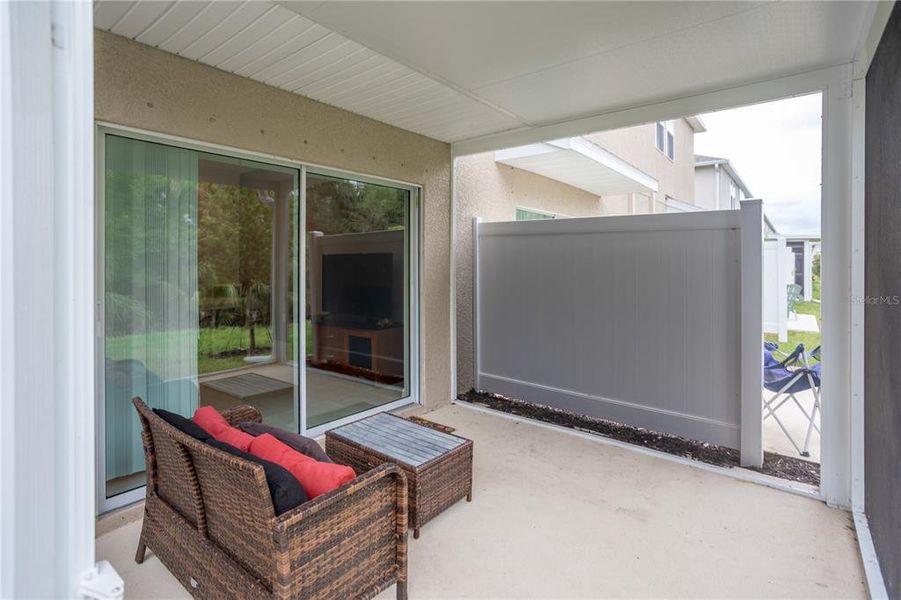 Exterior details and patio area of a home in , Sarasota (Image 3).