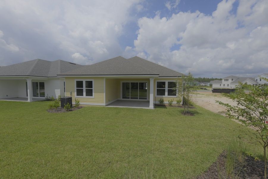 Representative exterior details of a home built from the Washington by Riverside Homes in Hidden Creek at SilverLeaf Phase 2, St. Augustine (Image 23). Representative exterior details of a home built from the Washington by Riverside Homes in Hidden Creek at SilverLeaf Phase 2, St. Augustine (Image 23).