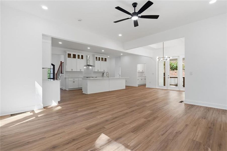 Spacious, unfurnished interior of a new home in , Flowery Branch (Image 41).