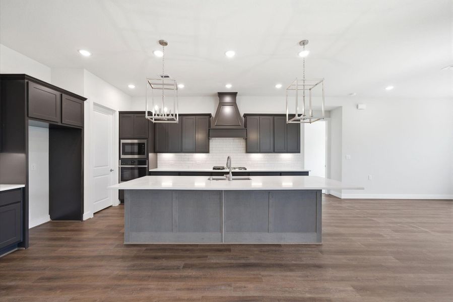 Furnished interior view inside a new home in Chambers Creek, Willis (Image 5).