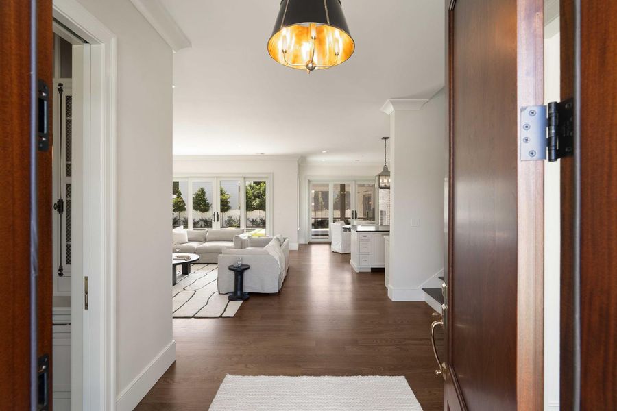 Furnished interior view inside a new home in , Mount Pleasant (Image 11).