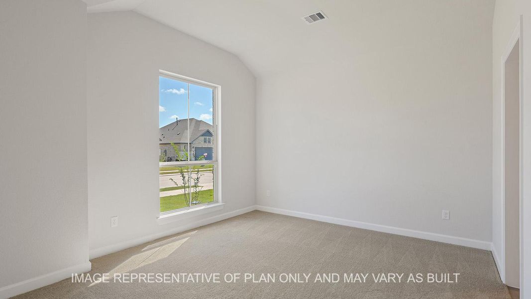 Representative unfurnished interior of a home built from the Hampton by D.R. Horton in Wellborn Settlement, College Station (Image 23). Representative unfurnished interior of a home built from the Hampton by D.R. Horton in Wellborn Settlement, College Station (Image 23).
