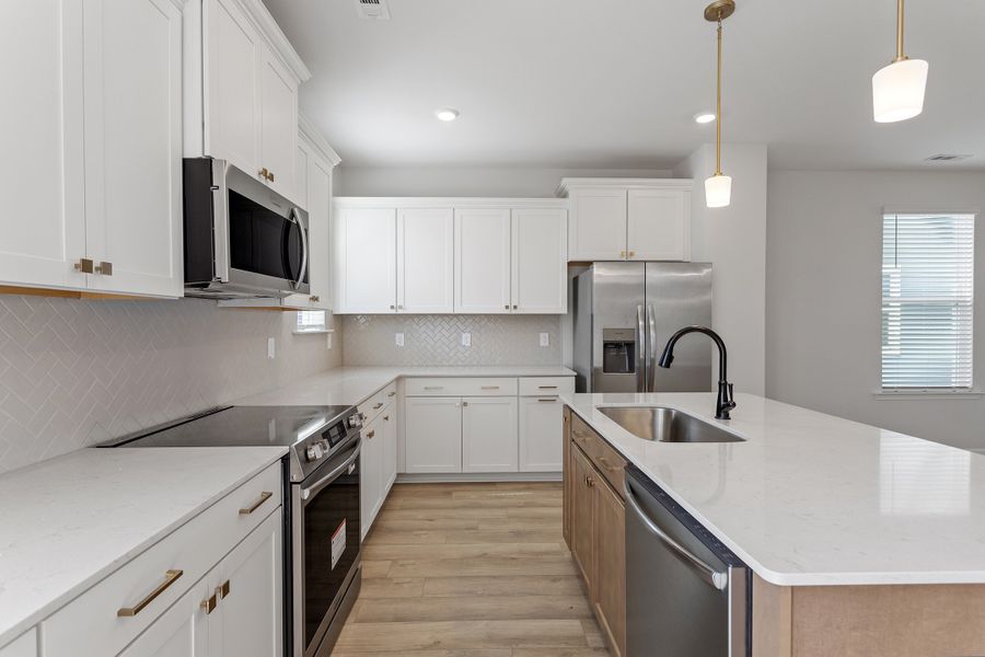 Furnished interior view inside a new home in Renaissance at White Oak, Garner (Image 10). Furnished interior view inside a new home in Renaissance at White Oak, Garner (Image 10).