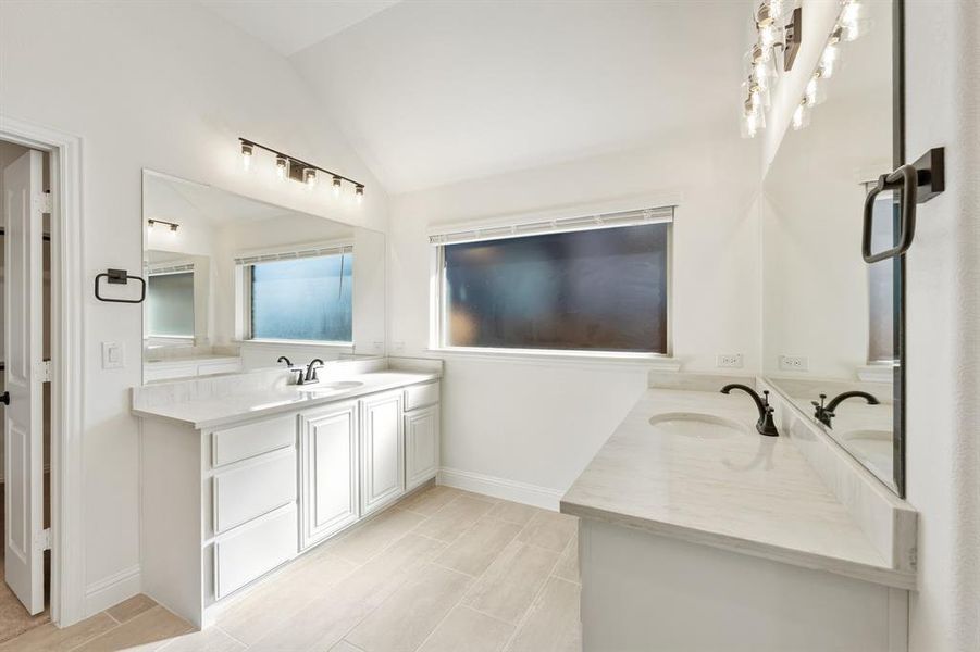 Furnished interior view inside a new home in Meadow Vista 60-65, Anna (Image 12). Furnished interior view inside a new home in Meadow Vista 60-65, Anna (Image 12).