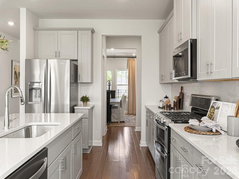 Photo is not of the actual home, but is an inspirational photo of builder’s model home and may depict options, furnishings, and/or decorator features that are not included
