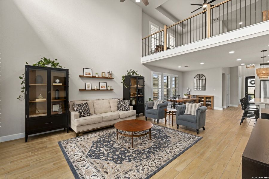 Furnished interior view inside a new home in Veramendi, New Braunfels (Image 19).