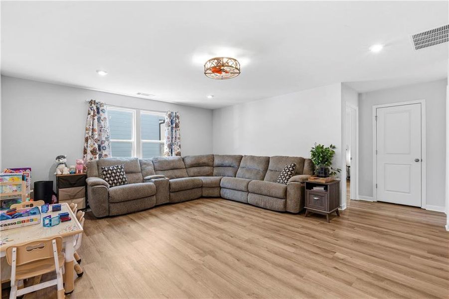 Furnished interior view inside a new home in Annsbury Park, Lilburn (Image 35).