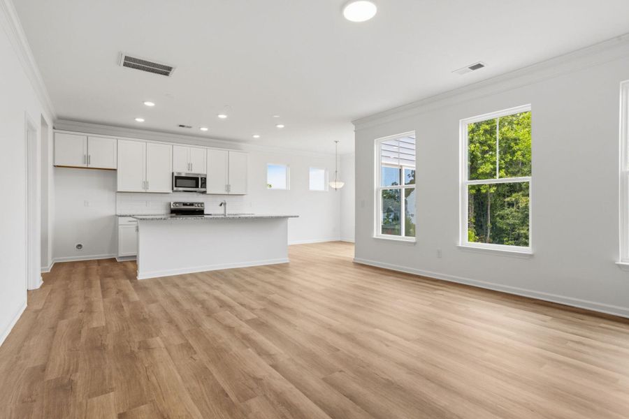 Spacious, unfurnished interior of a new home in Bellevue, Greenville (Image 10).