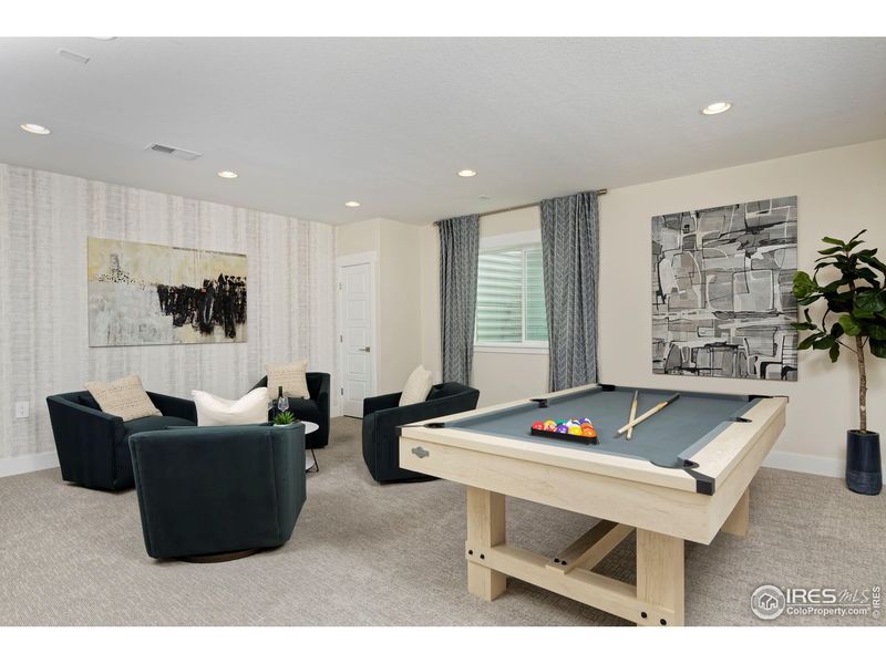 Furnished interior view inside a new home in , Fort Collins (Image 25). Furnished interior view inside a new home in , Fort Collins (Image 25).