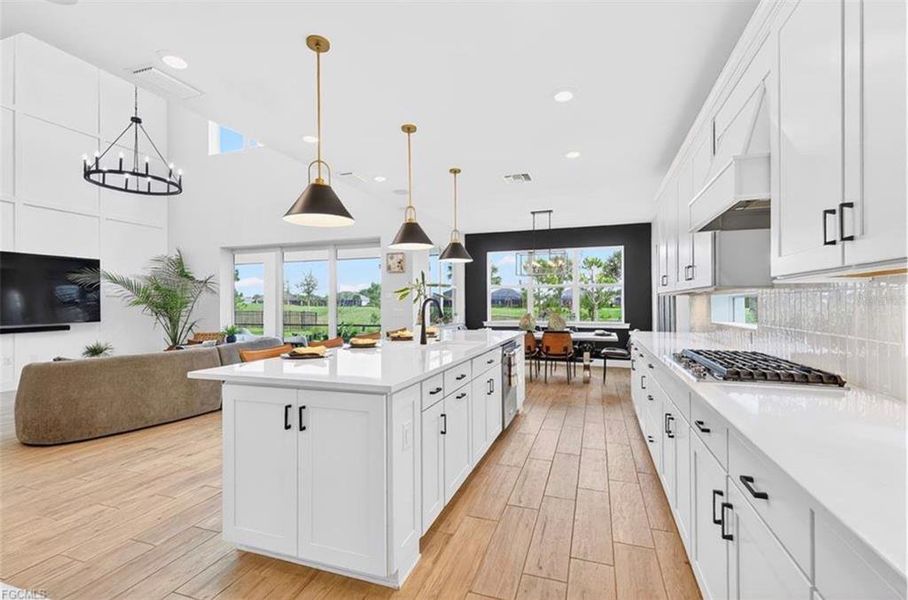 Furnished interior view inside a new home in , Punta Gorda (Image 8).
