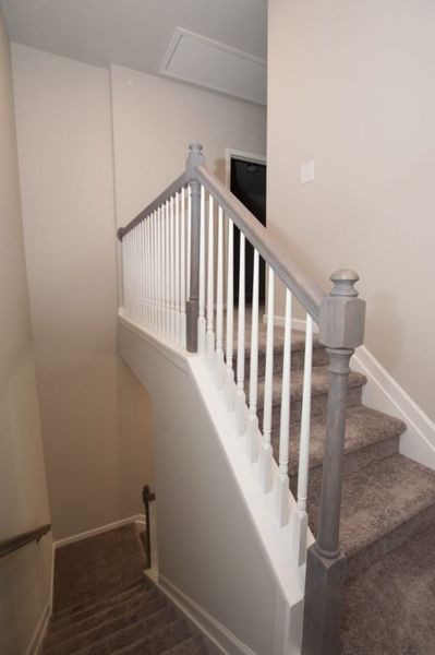 Representative unfurnished interior of a home built from the Cadence Unit B by Piedmont Residential in Ross Pointe, Kennesaw (Image 21).