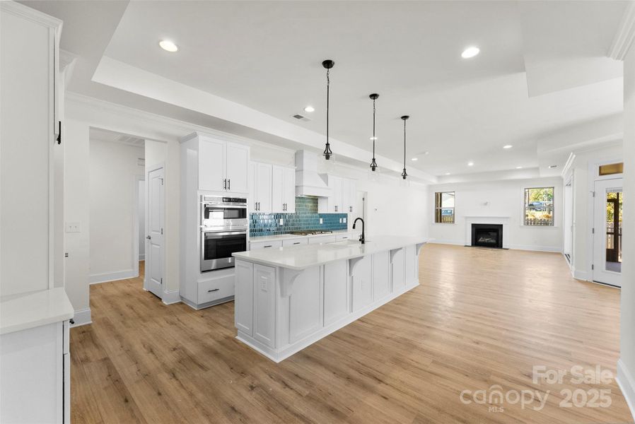 Furnished interior view inside a new home in The Courtyards on New Hope, Gastonia (Image 8).