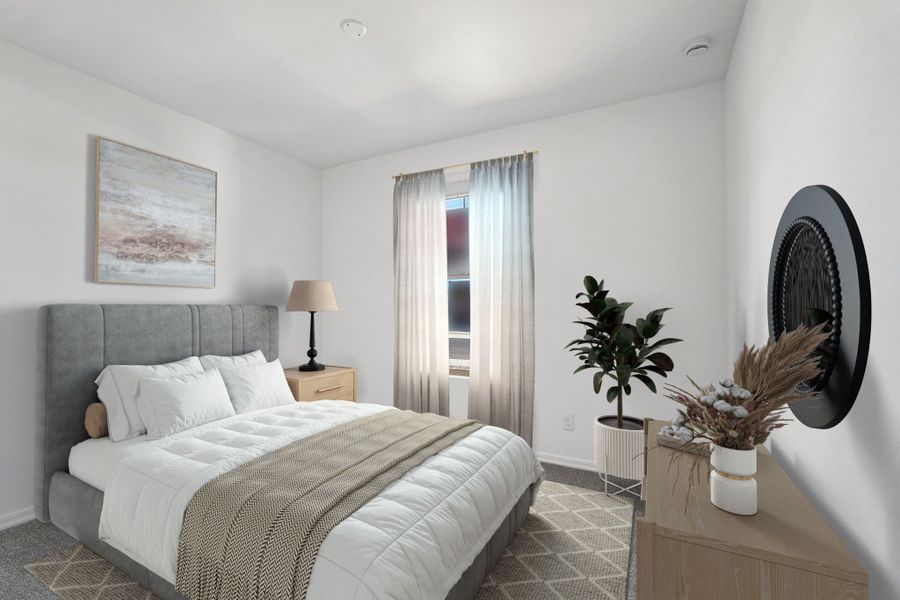 Furnished interior view inside a new home in Hawes Crossing, Mesa (Image 8).