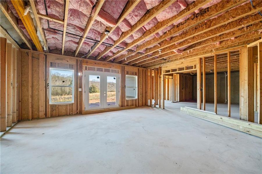 In-progress construction of a new home in , Monroe, GA (Image 15).