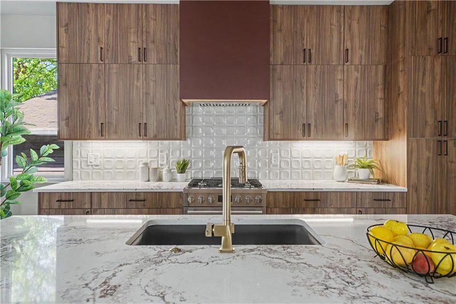 Close-up of interior finishes inside a home in , Atlanta (Image 21).