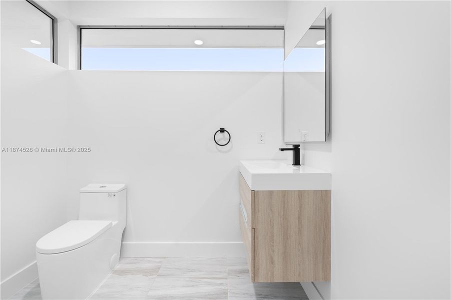 Furnished interior view inside a new home in , Miami (Image 12).