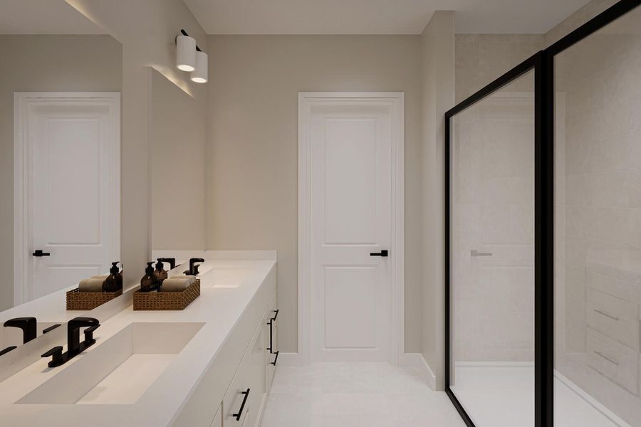 Furnished interior view inside a new home in Cainhoy Preserve, Huger (Image 6).