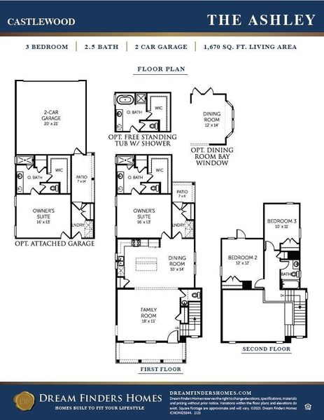 Ashley Floorplan - Representative Photo