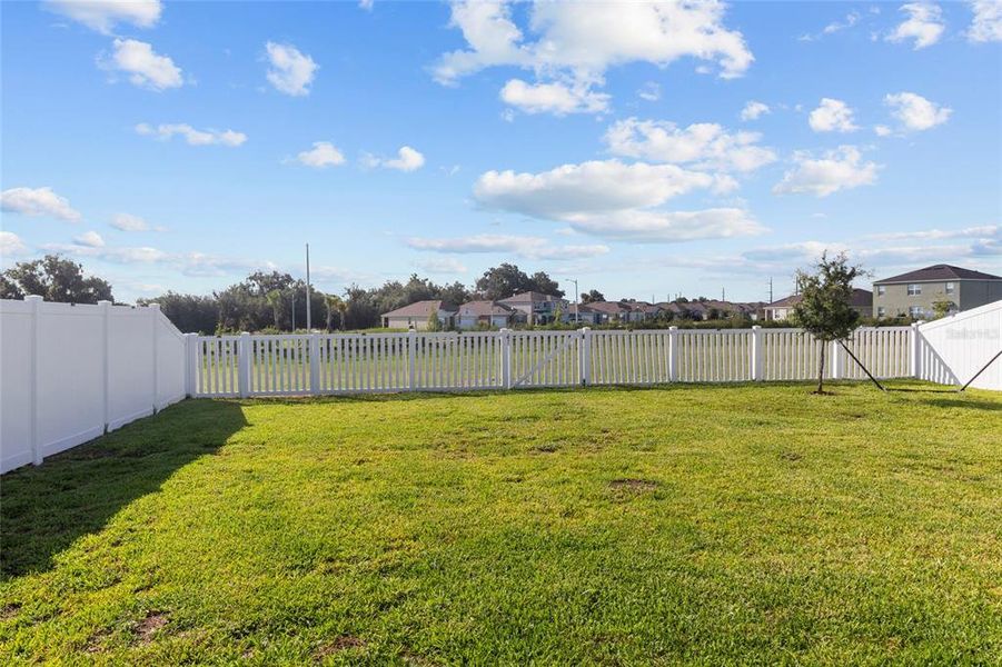 Exterior details and patio area of a home in Wind Meadows South, Bartow (Image 3).