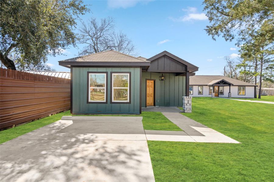 Clean lines and contemporary design set the tone for this newly built home.