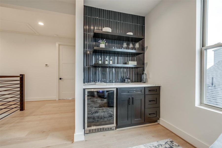 Furnished interior view inside a new home in , Houston (Image 30).