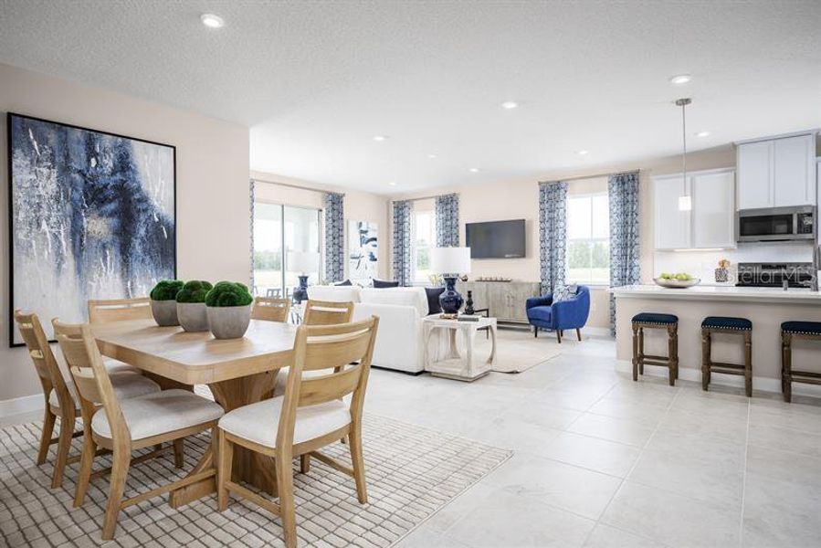Furnished interior view inside a new home in Parkview Preserve, Apopka (Image 10).