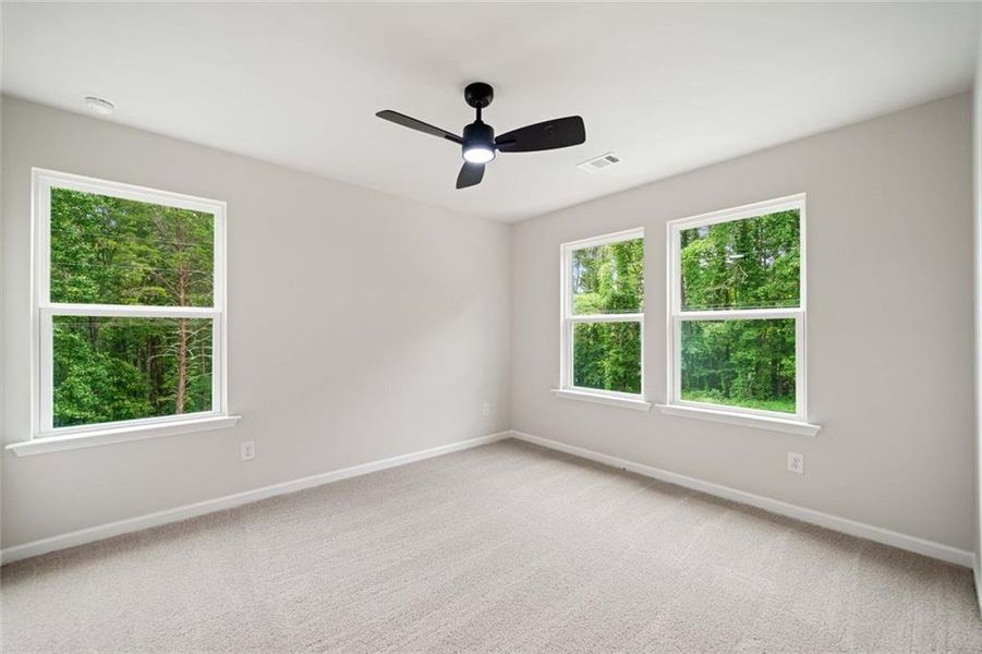 Spacious, unfurnished interior of a new home in , White (Image 22). Spacious, unfurnished interior of a new home in , White (Image 22).