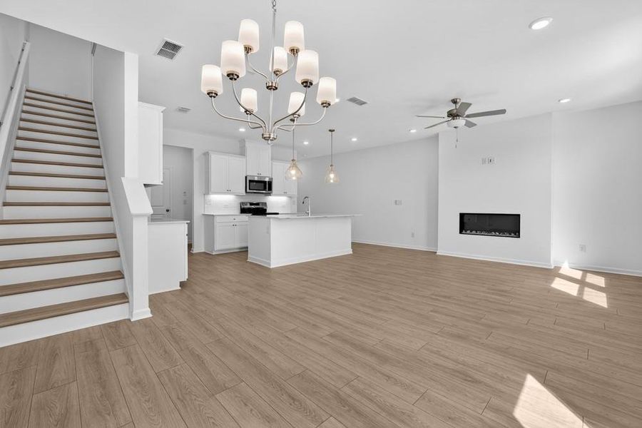 Spacious, unfurnished interior of a new home in Weatherfield, Buford (Image 21).
