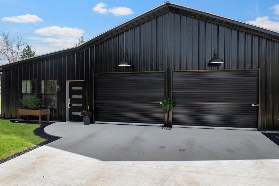 Front exterior of a new home in , Chappell Hill, TX, highlighting curb appeal (Image 20).