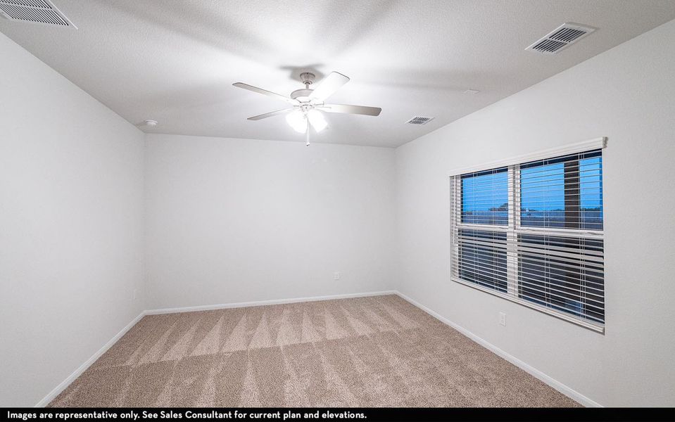 Spacious, unfurnished interior of a new home in Austin Point, Richmond (Image 9).