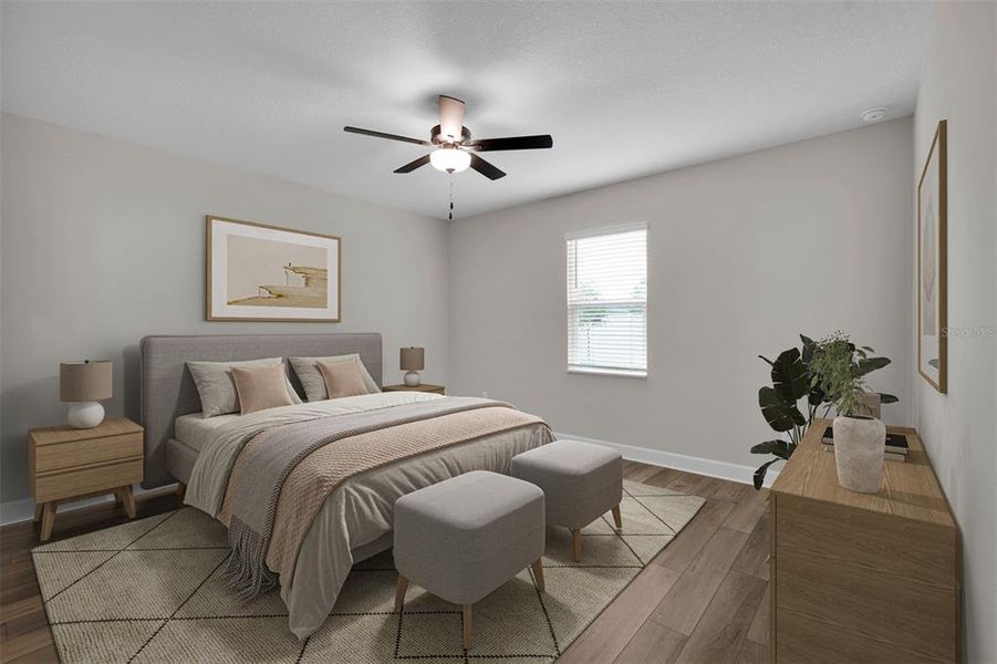 Furnished interior view inside a new home in Marion Oaks, Ocala (Image 6).