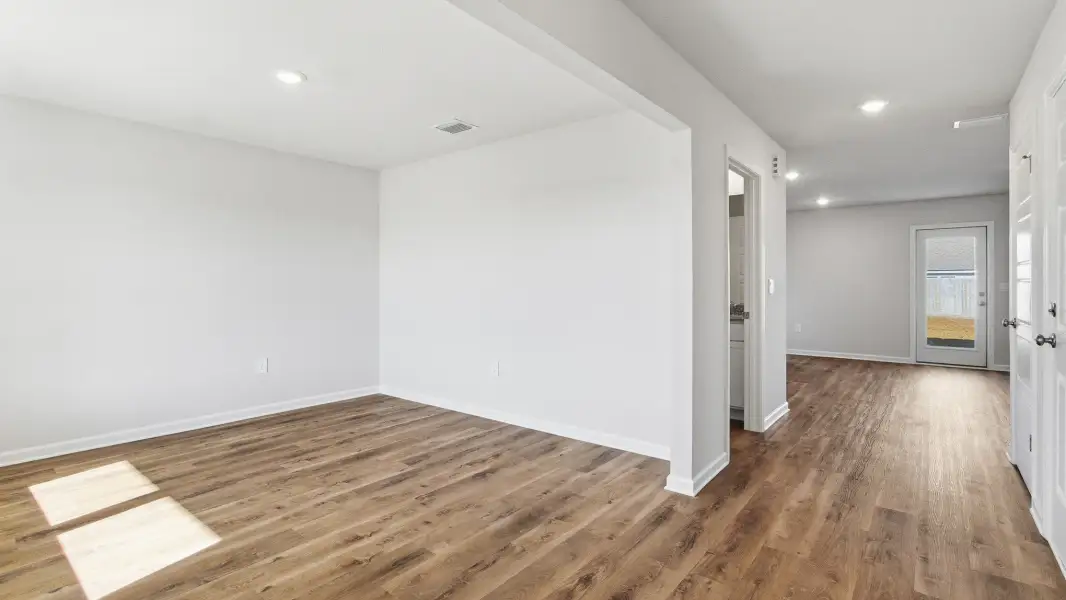 Representative unfurnished interior of a home built from the Ryleigh by D.R. Horton in Magnolia Lane, Santa Rosa Beach (Image 8). Representative unfurnished interior of a home built from the Ryleigh by D.R. Horton in Magnolia Lane, Santa Rosa Beach (Image 8).