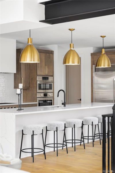 Furnished interior view inside a new home in , Denver (Image 16).