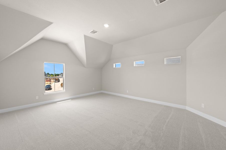 Spacious, unfurnished interior of a new home in Redden Farms, Midlothian (Image 27). Spacious, unfurnished interior of a new home in Redden Farms, Midlothian (Image 27).