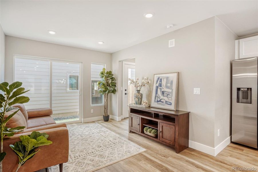 Furnished interior view inside a new home in , Wheat Ridge (Image 5).