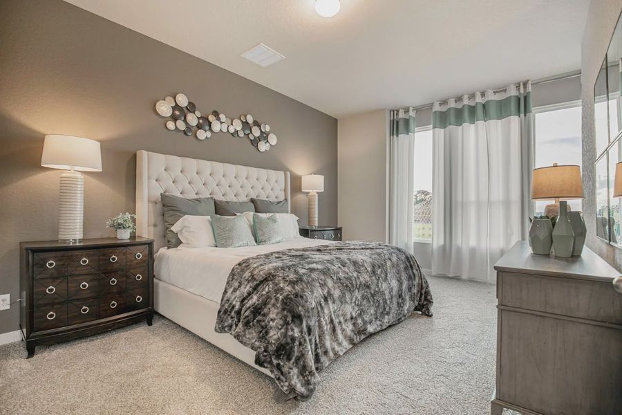 Representative furnished interior of a home built from the Apollo by Chesmar Homes in Rose Hill, Marion (Image 13).